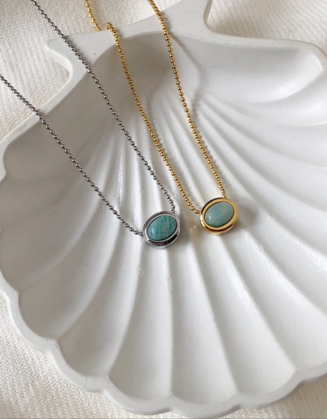 Amazonite necklace
