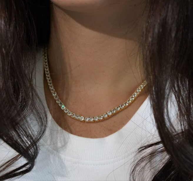Tennis necklace