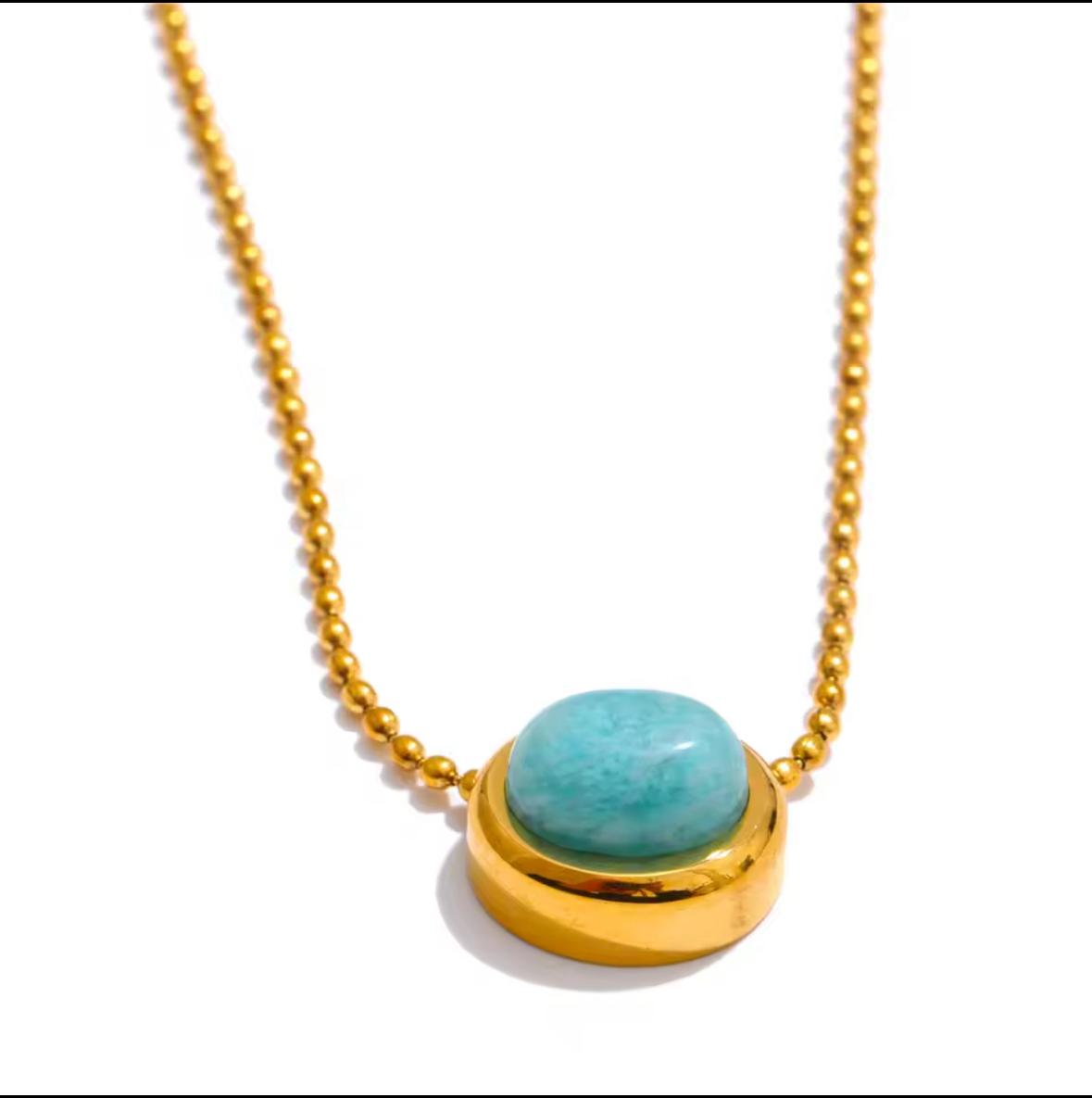 Amazonite necklace