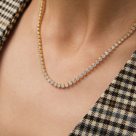 Tennis necklace