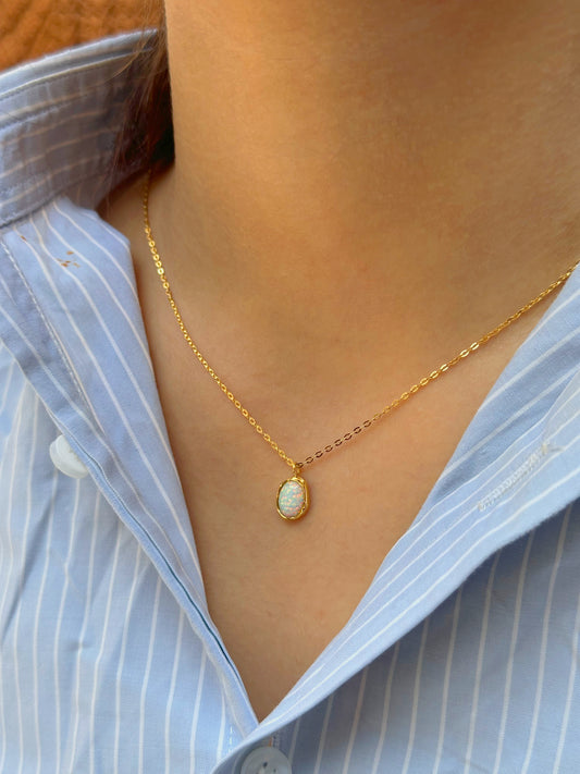 Moonstone necklace